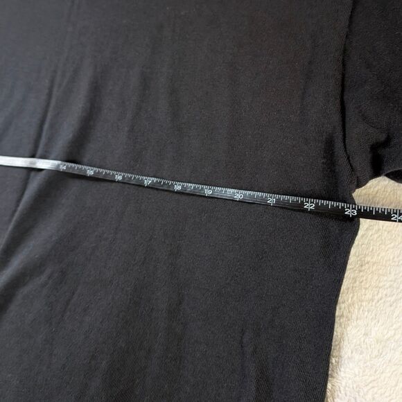 Death Wish Coffee Co. Graphic T-Shirt Men's Large/XL Black Faded Skull Logo - Picture 5 of 6